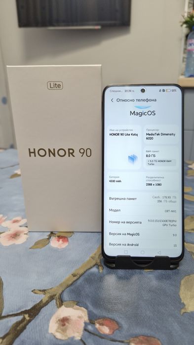 Honor 90 lite 256GB 8GB RAM Dual