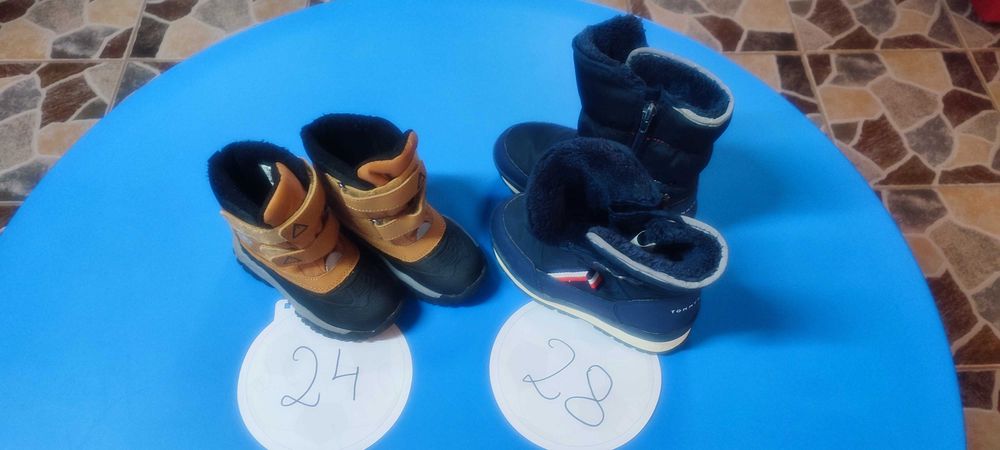 Cizme îmblănite băieți