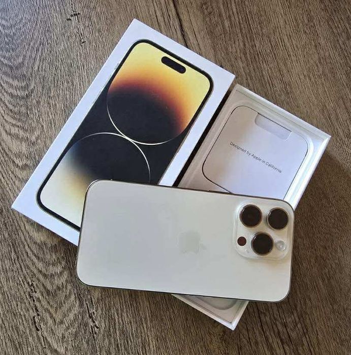 Vand / Schimb IPhone 14 Pro 256 GB Gold Impecabil