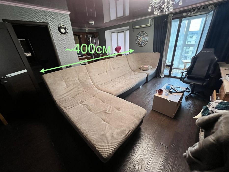 Большой модульный диван (4 модуля)