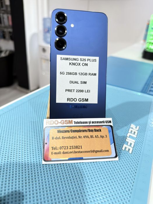 Samsung S25 Plus 256gb 5G Dual Sim/Garantie