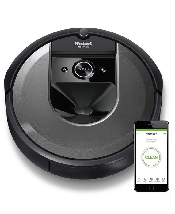 Robot aspirator Roomba i7 WiFi smart, 33W, la cutie