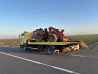 Transport Utilaje / Non-Stop 24/7 Tractari Platforma Auto