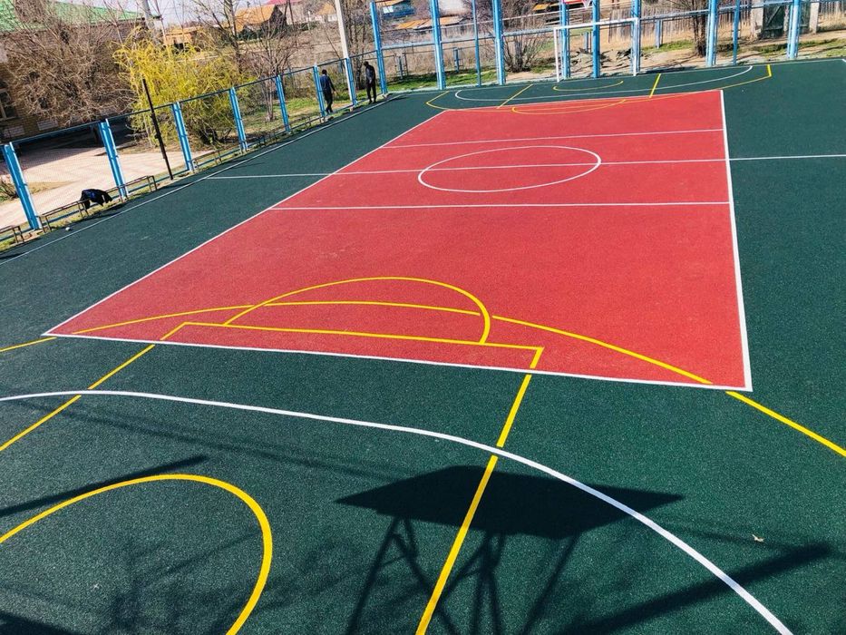 Резина коплама болалар ва спорт майдонлари учун!