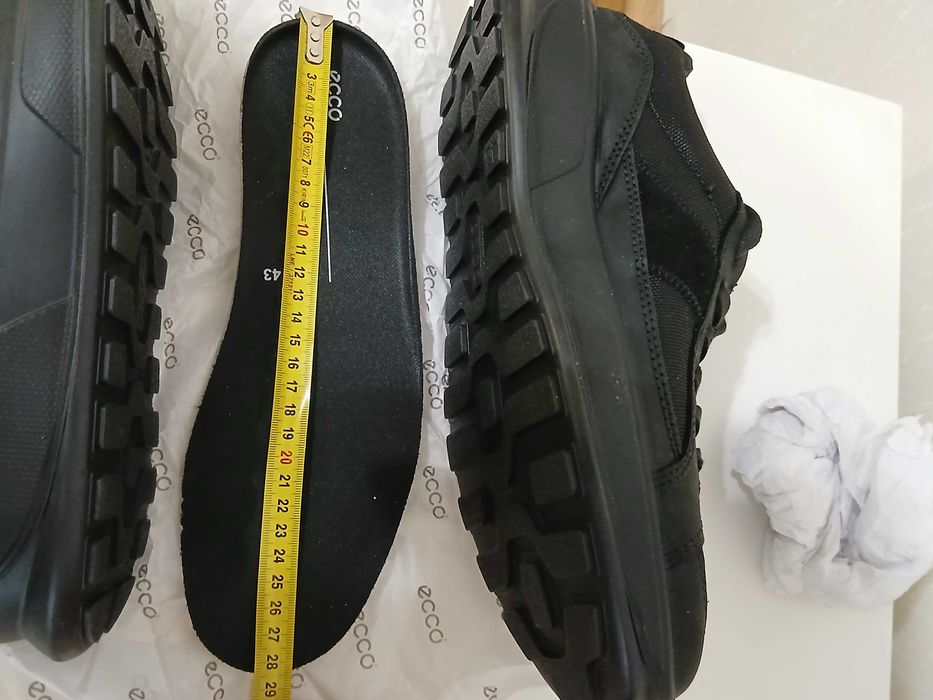 Обувки Ecco, нови, естествена кожа, 43 номер