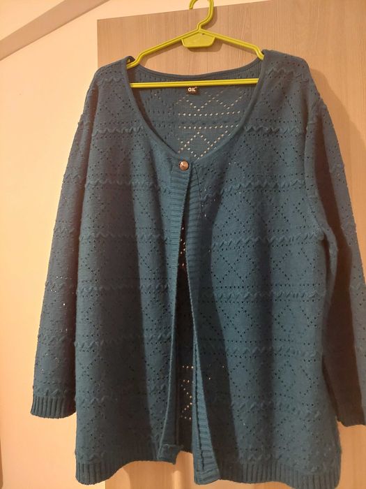 Pulover (cardigan) dama, marca GIL, marimea 48-50