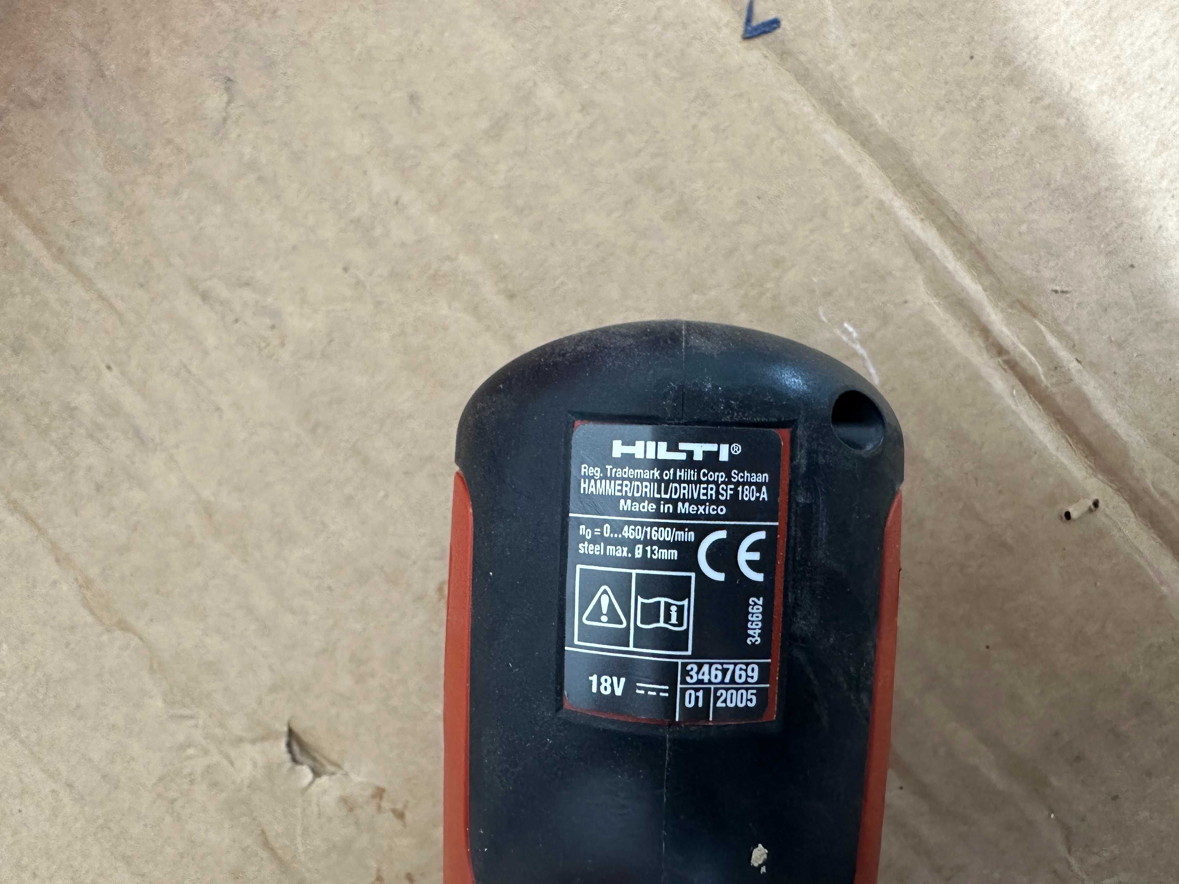 Винтоверт - Hilti 18 V