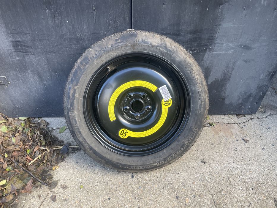 Roata rezerva slim VW tiguan R18, 5x112, butuc 57.1, este ca noua