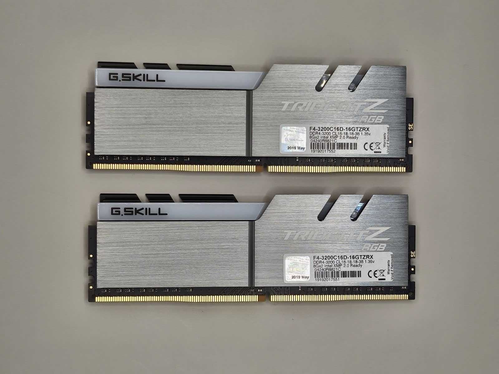 Рам памет Trident Z RGB 16GB (2x8GB) DDR4 3200MHz