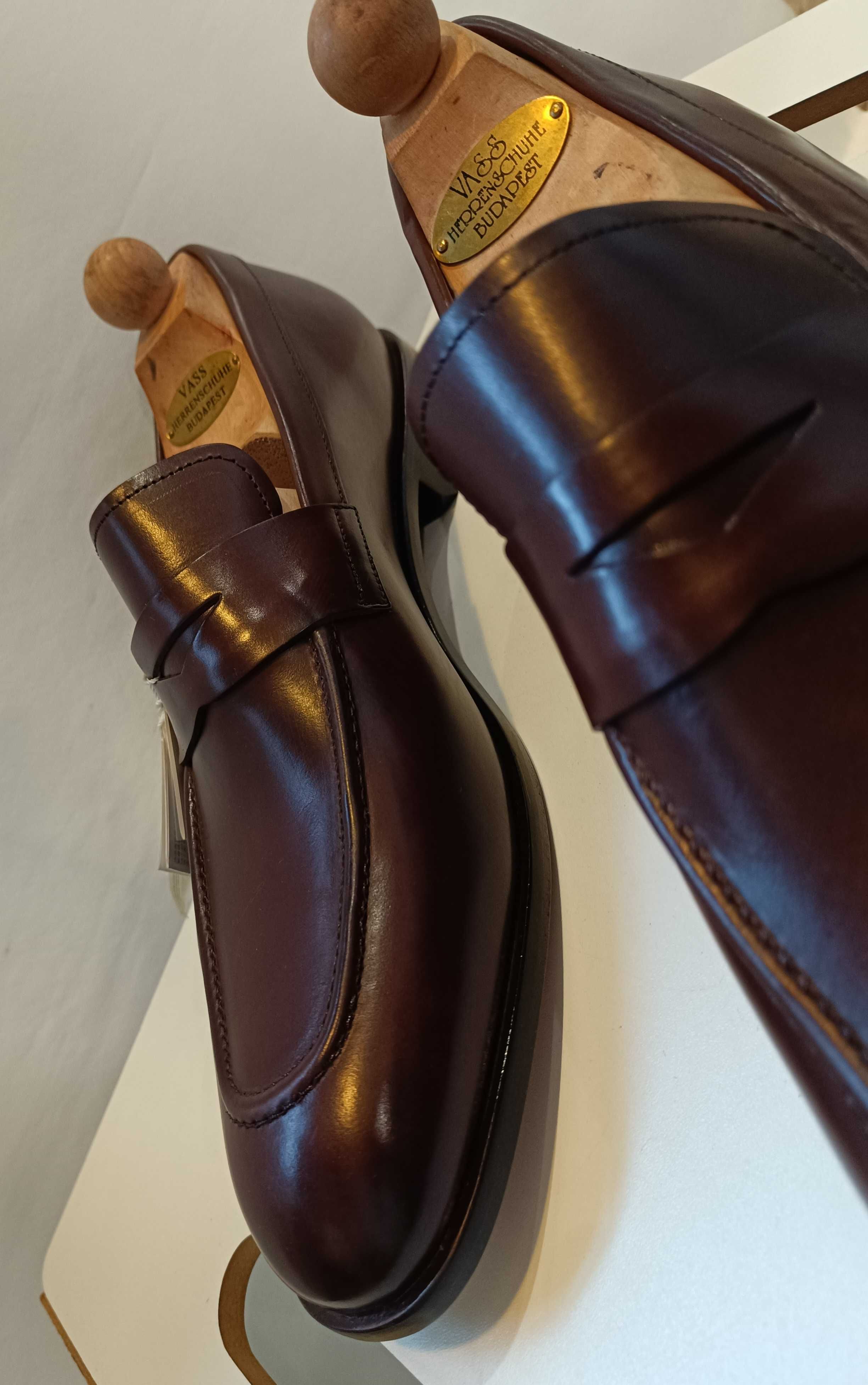Pantofi loafer 45 penny premium GEOX Respira NOI piele naturala