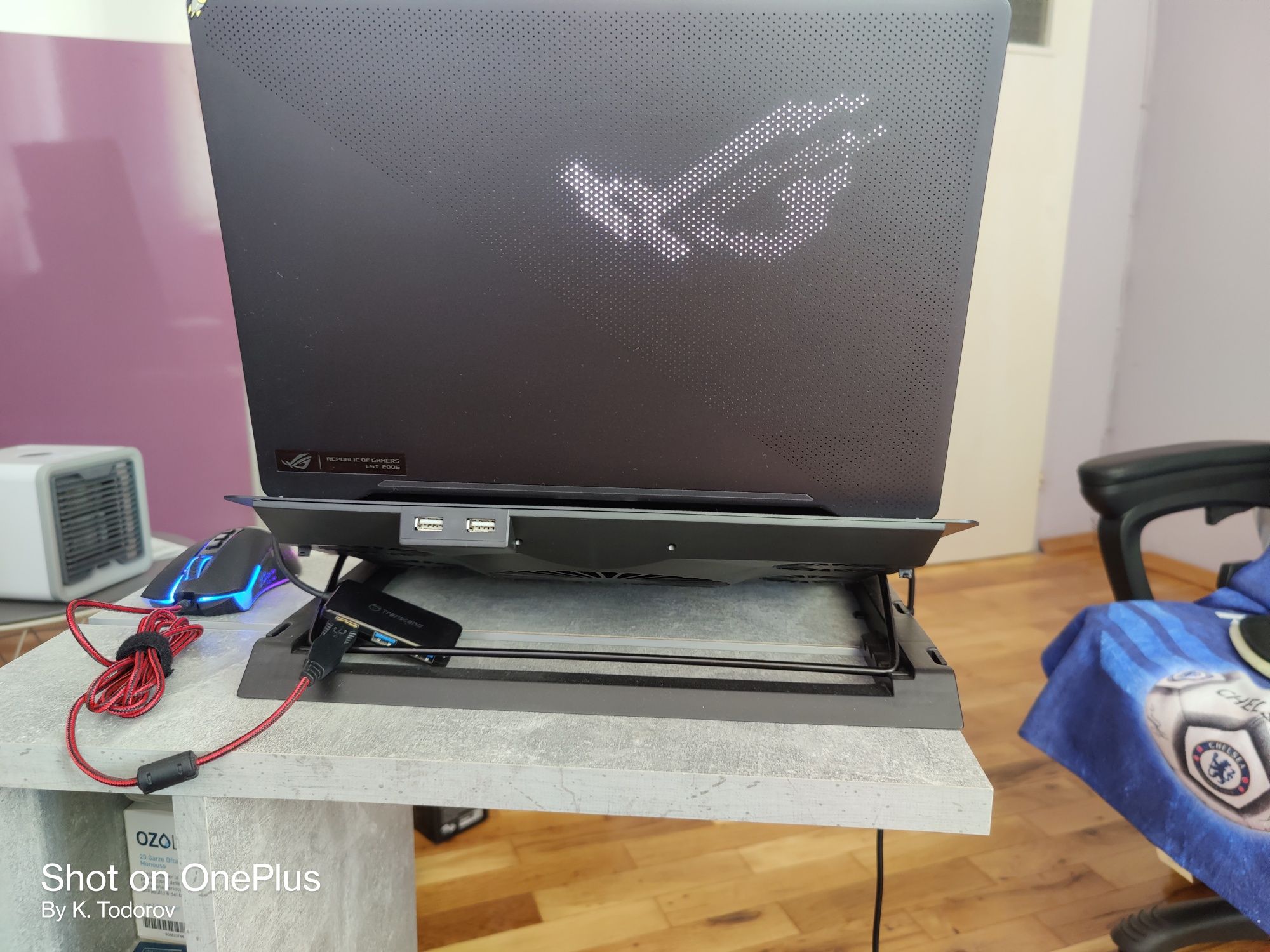 Asus ROG Zephyrus G14 Ryzen9 5900 HS RTX 3060 6GB SSD 1TB + Genesis co