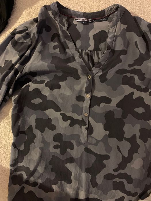 Риза tommy hilfiger 100% коприна