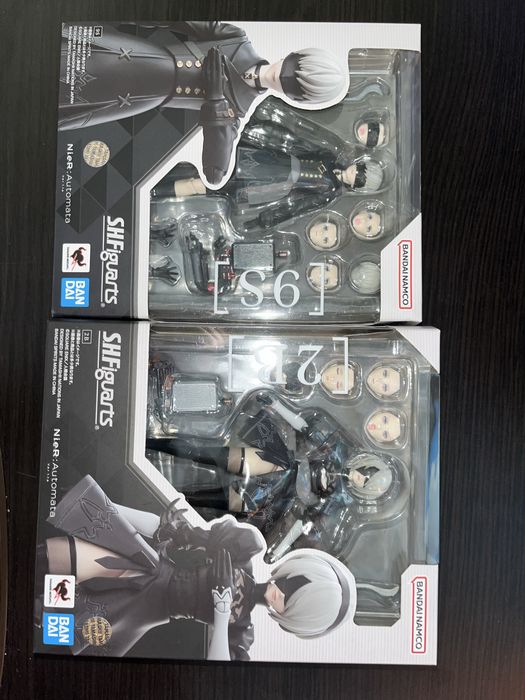 Figurina Nier Automata 2B si 9S SH Figurarts