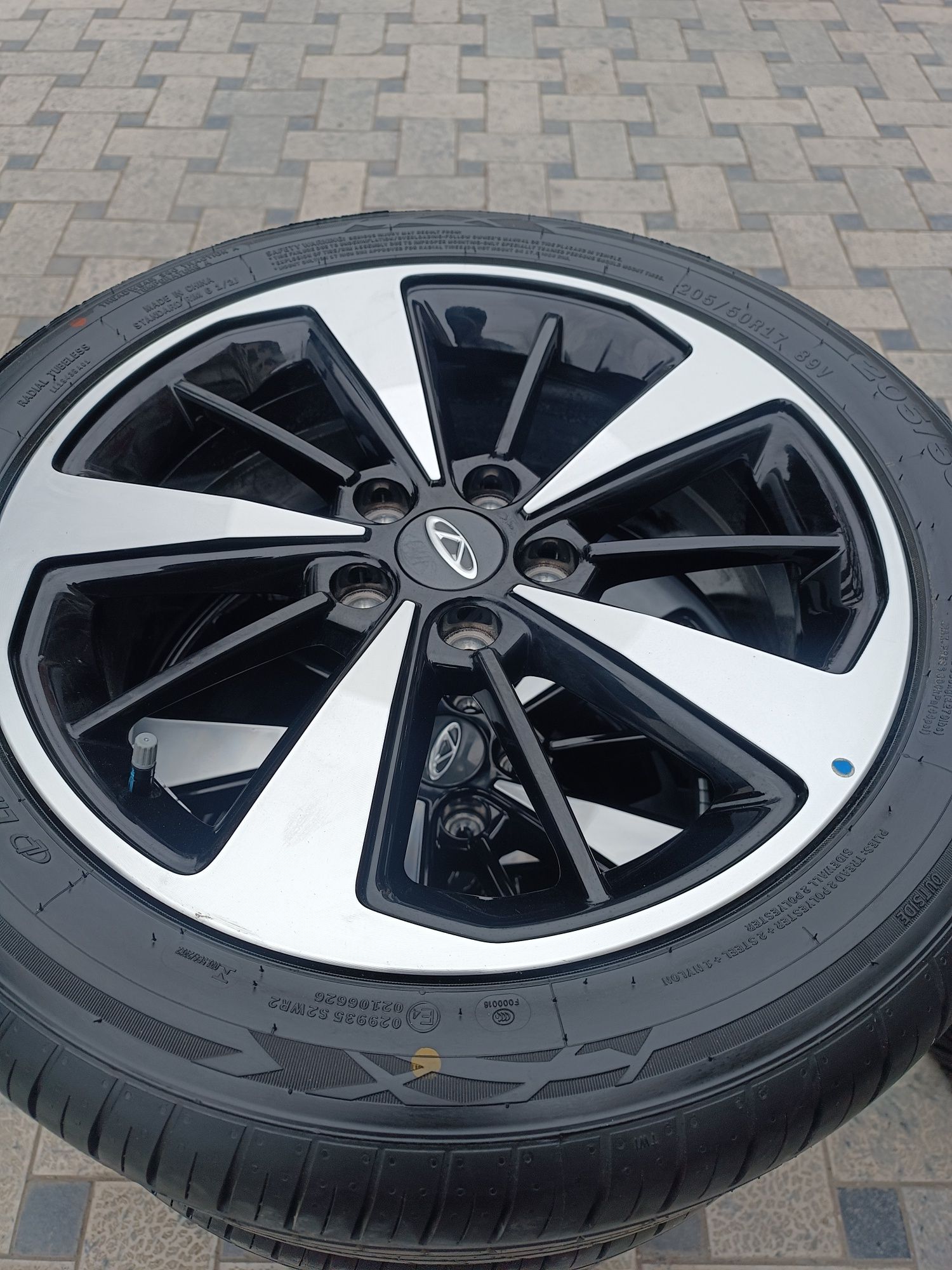 Chery R 17 5/108 diska balon yengi tracker monzalaga wundo tuwadi