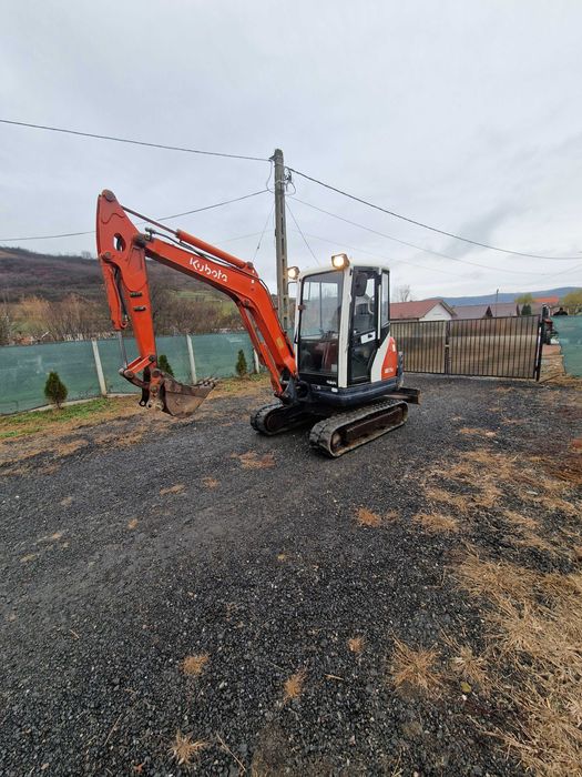 Miniexcavator kubota 2.8t