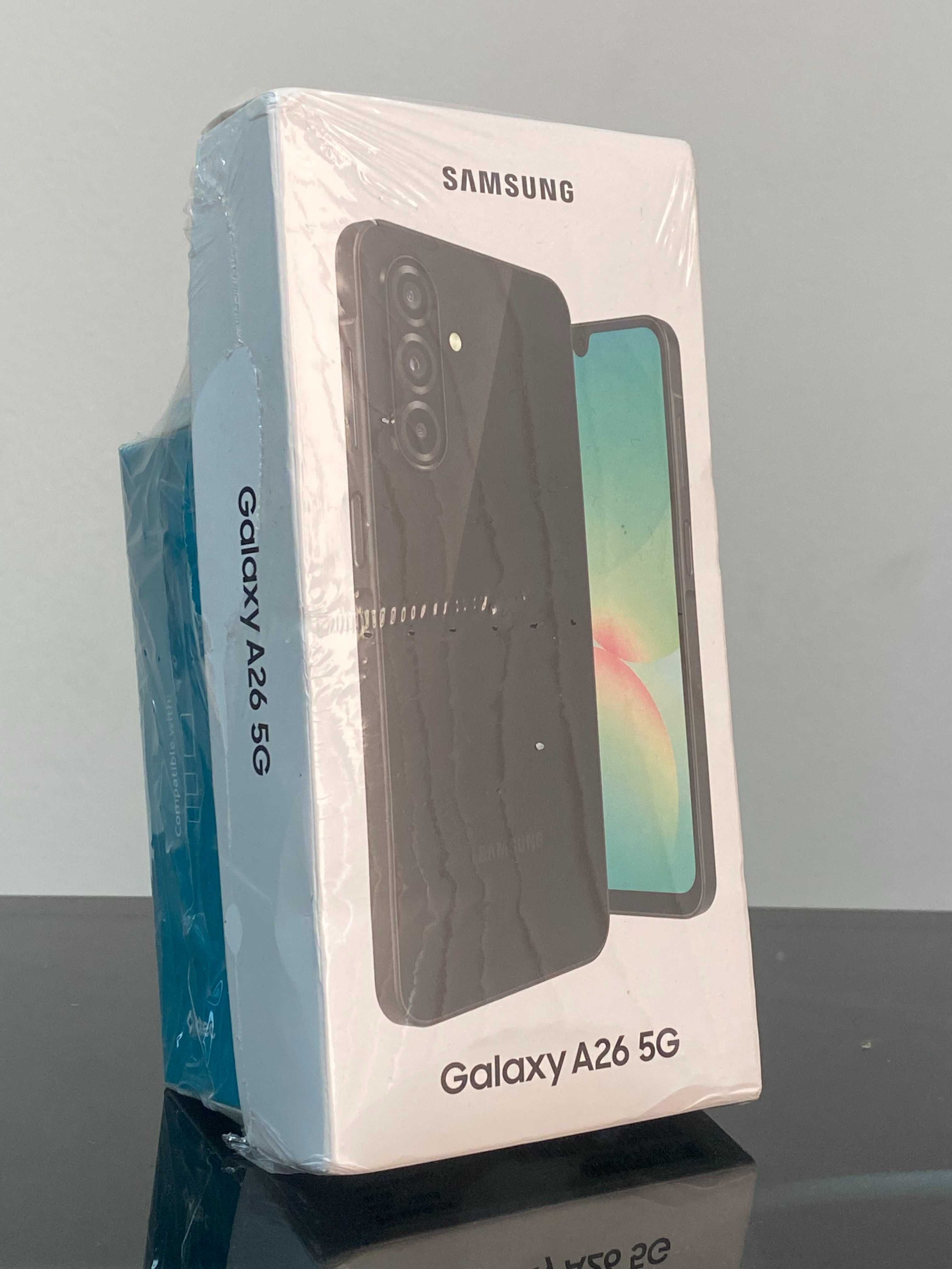 Смартфон GSM SAMSUNG GALAXY A26 5G 128/6 BLACK + Bluetooth слушалки