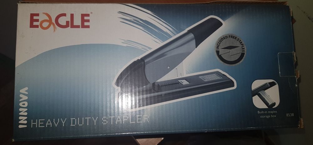 Степлер мощный профессиональный большой для архива и офисов