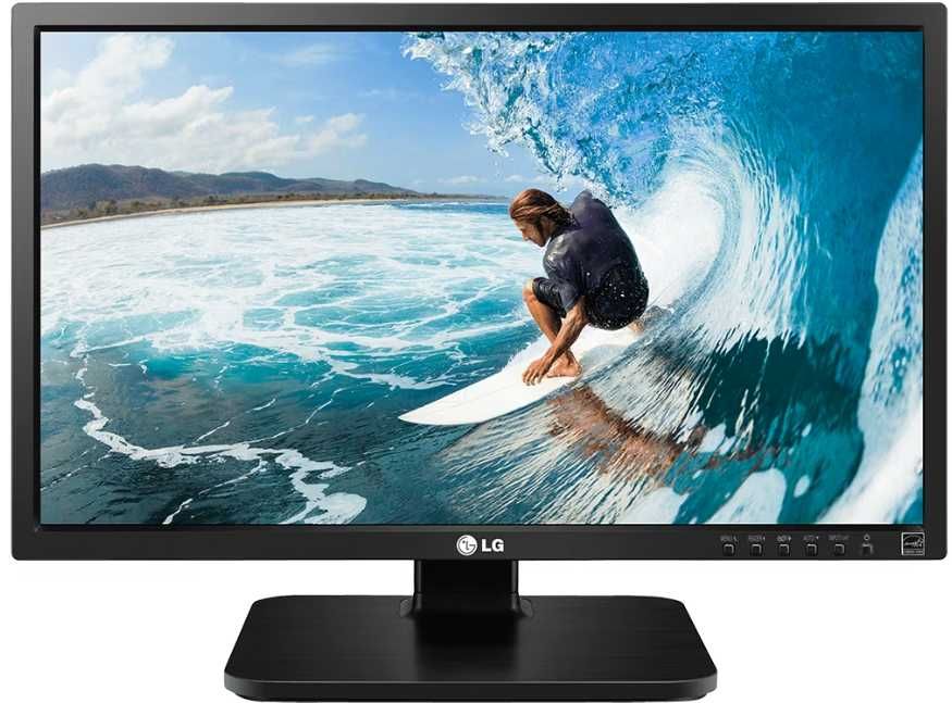 Monitor LED IPS LG 21.5", Full HD, VGA, DVI, USB, Negru, 22MB37PU-B