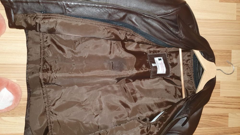 Haină din piele fabricata in romania masura 52