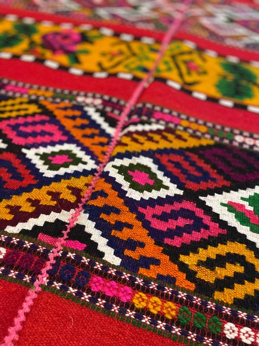 Cuvertură tradițională din Banat