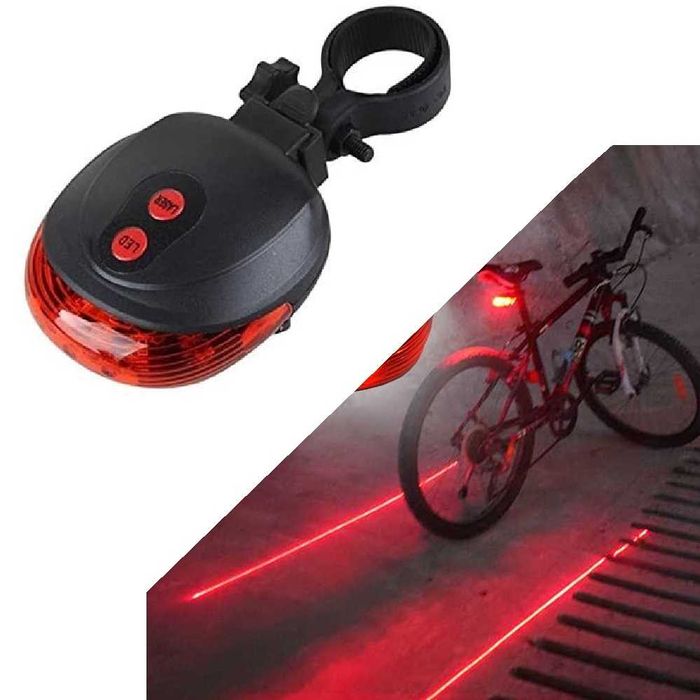 Лазер за колело със 7 режима тип стоп