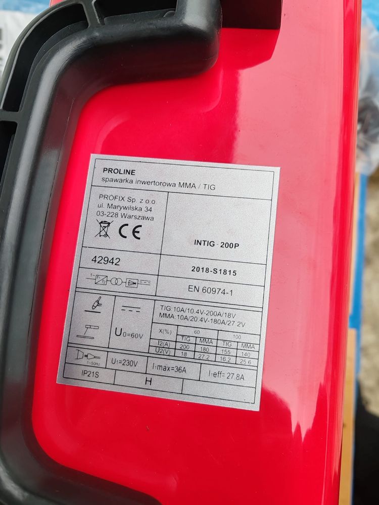 Vand Aparat de sudura invertor tip mma/tig 200-Proline IGBT 200 Pulse