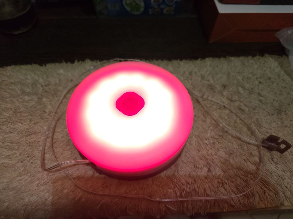 Lampa, decoratiune lumini led solara si cu baterie interna