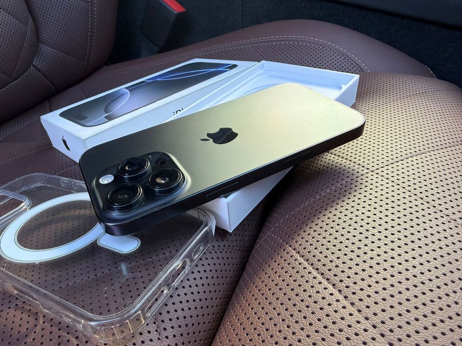 Iphone 16 Pro Black Titanium Garantie 10/10 Neverlocked