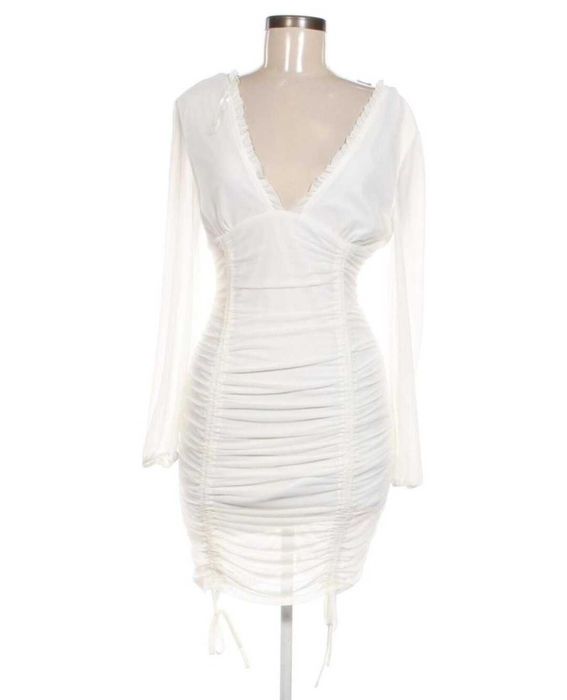 Секси бяла рокля