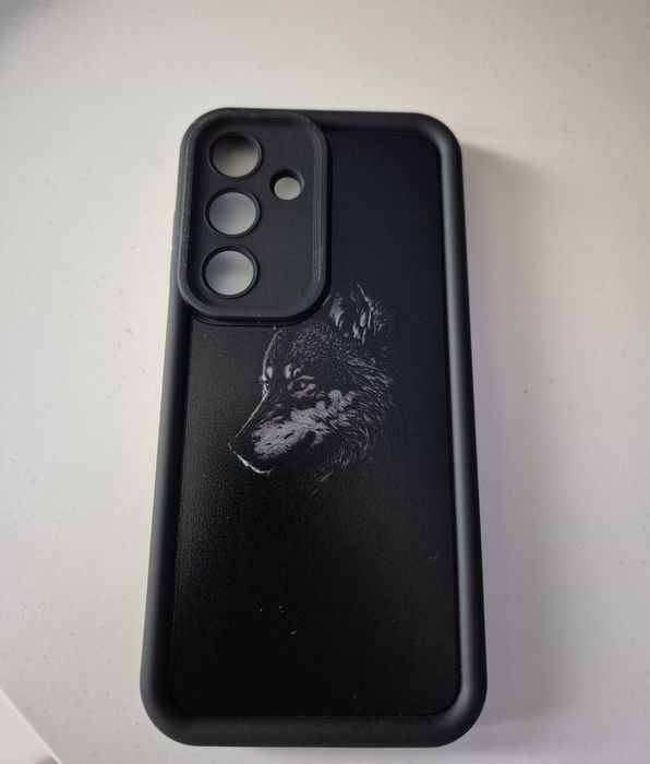 Гръбче / кейс / протектор с вълк за Samsung Galaxy S25 / S24 + ПОДАРЪК