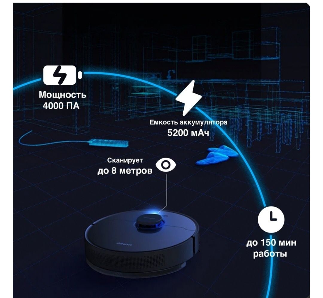 Робот пылесос DreameBot L10 Pro
