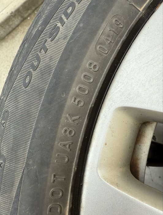 Jante + cauciucuri vară Audi A4
