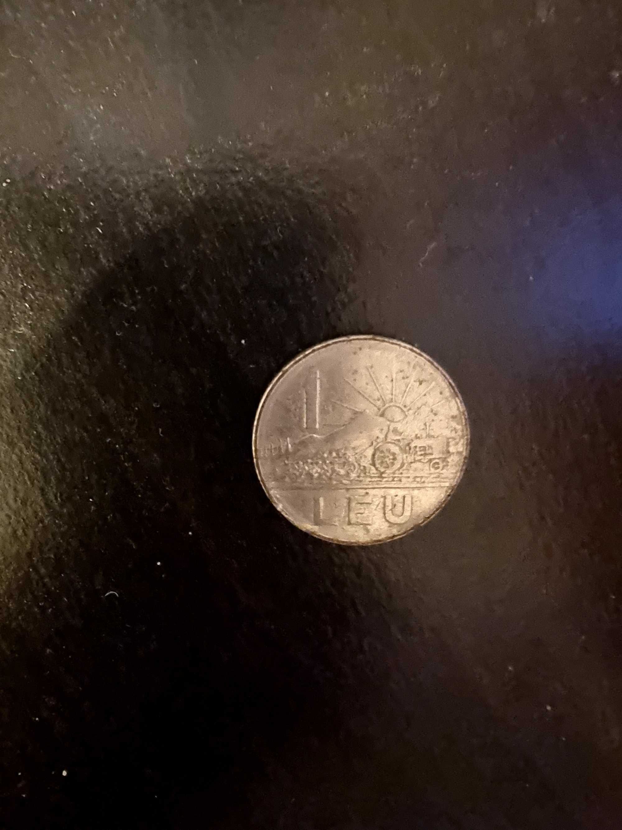 Monedă de 1 leu 1966