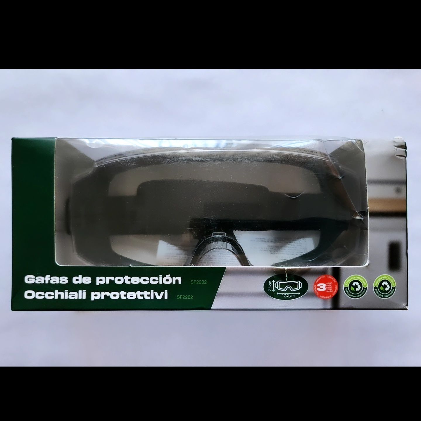 Ochelari de protectie cu anti-aburire, protectie UV,rezistenti la praf
