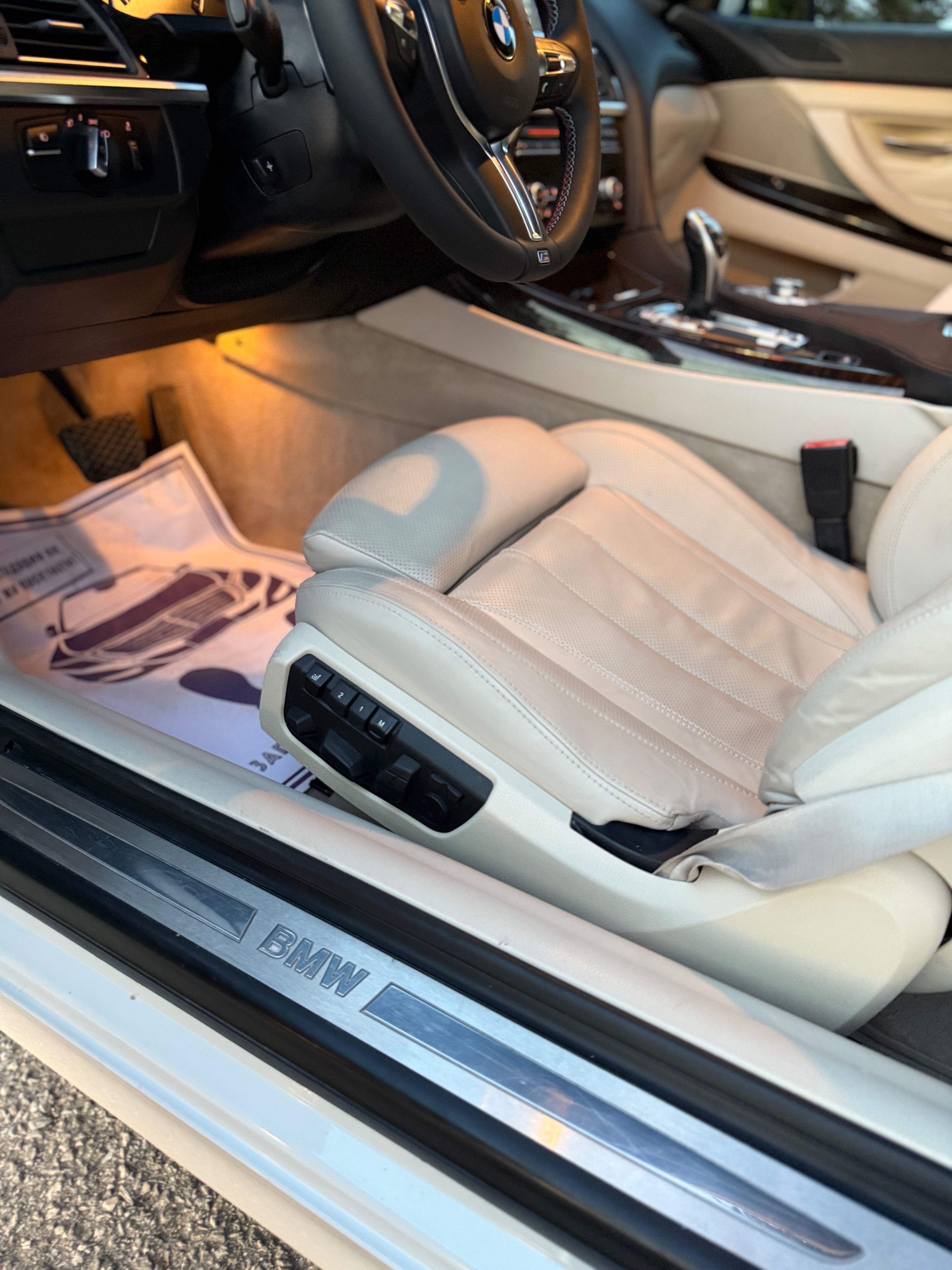 BMW 650i V-8 Twin Turbo White Pearl