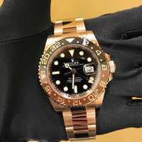 Часовници Rolex GMT_Master розово злато