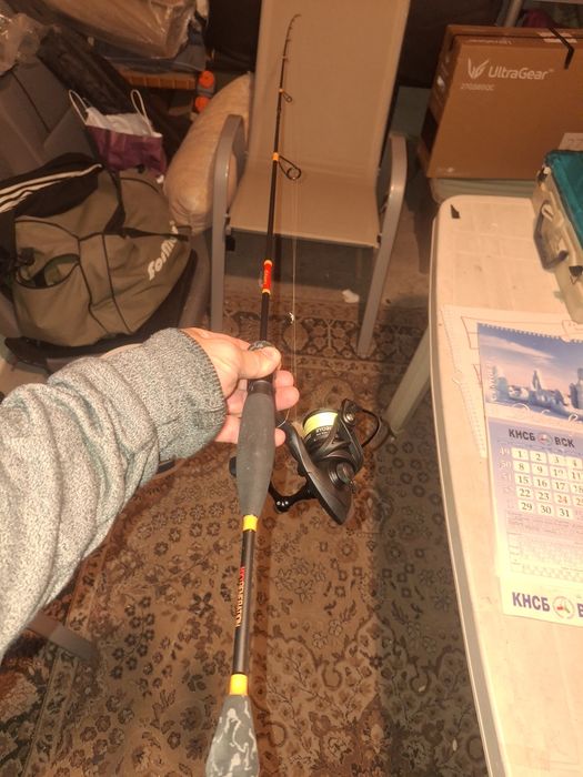 Спининг въдица и макара