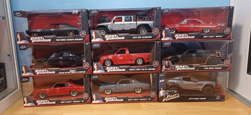 Бързи и яростни 1:24 Jada Toys