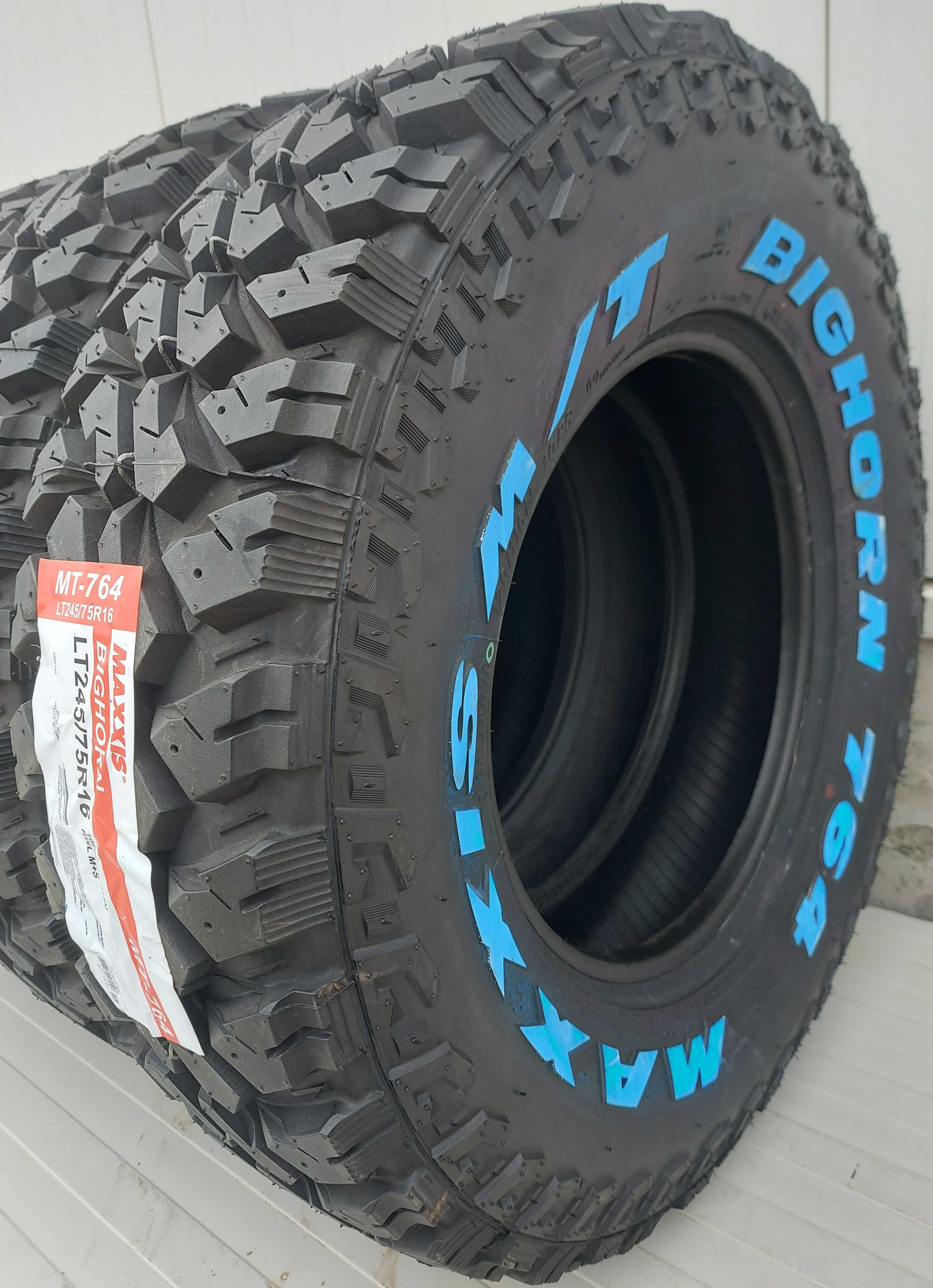 245/75 R16, 120N, MAXXIS Bighorn M/T, Anvelope Off-Road M+S