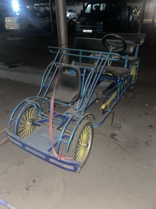 Рикша четырех колесная