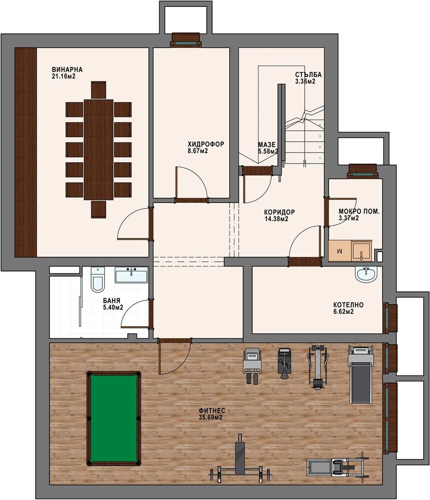 Продава се Къща в с. Бистрица, Област София-град - 407 кв.м за 1671 €/кв.м - Снимка #21