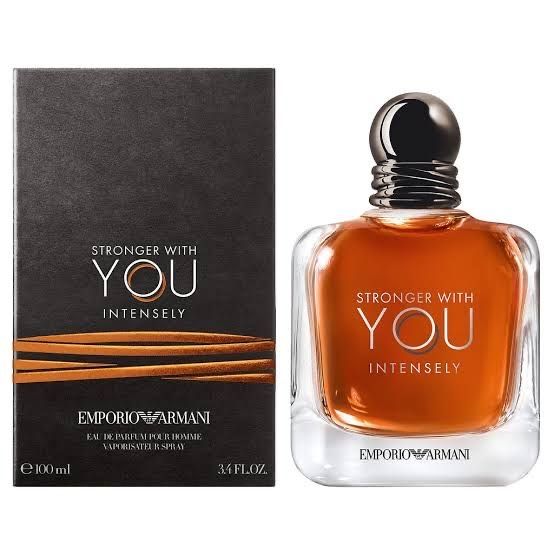 Armani Stronger with You Intensely мужской парфюм.