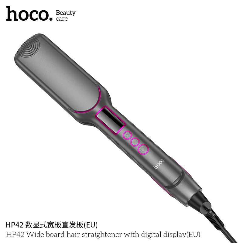 Hoco HP42 Выпрямитель для Волос с Широкой Доской и дисплеем EN Dyson