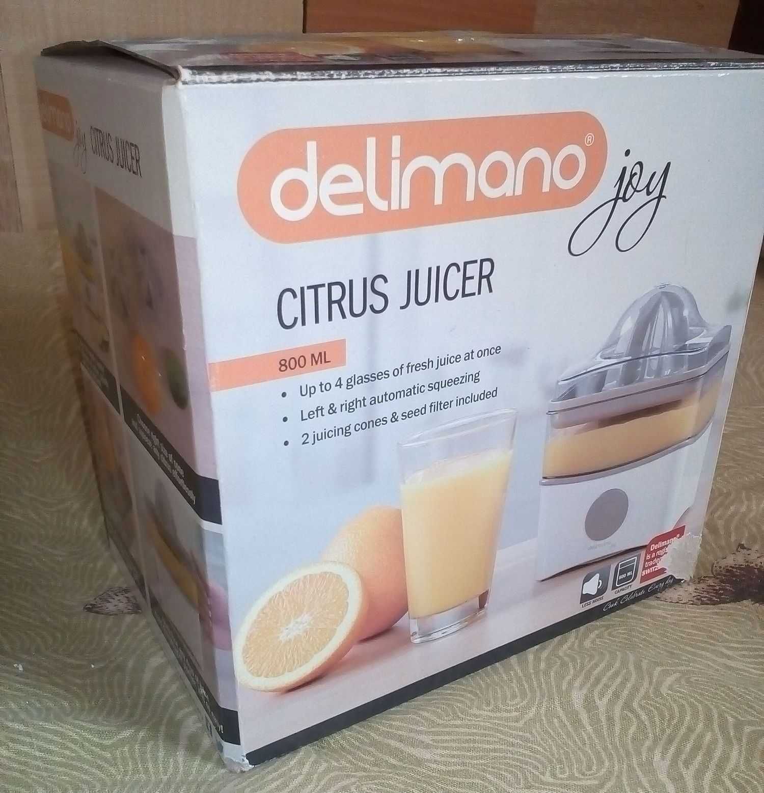 Соковыжималка для цитрусовых Delimano