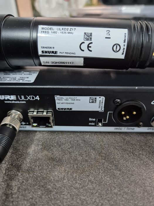 Shure ULXD Z17 Original cu Beta 87