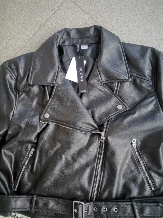 Черно яке H&M, Еко кожа, ХЛ размер