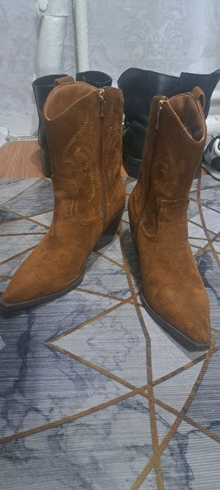 Казачки замшевые