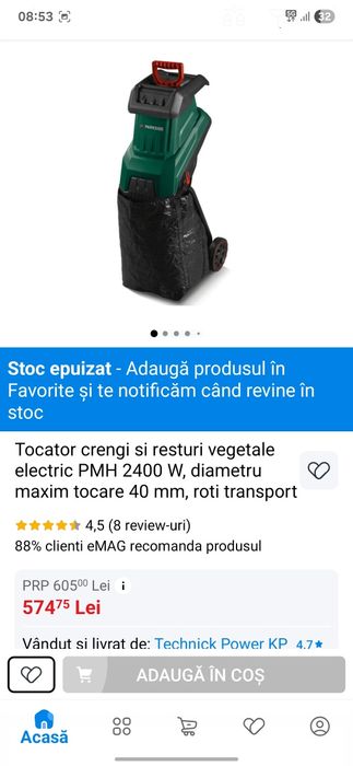 Scarificator si aerator gazon parkside