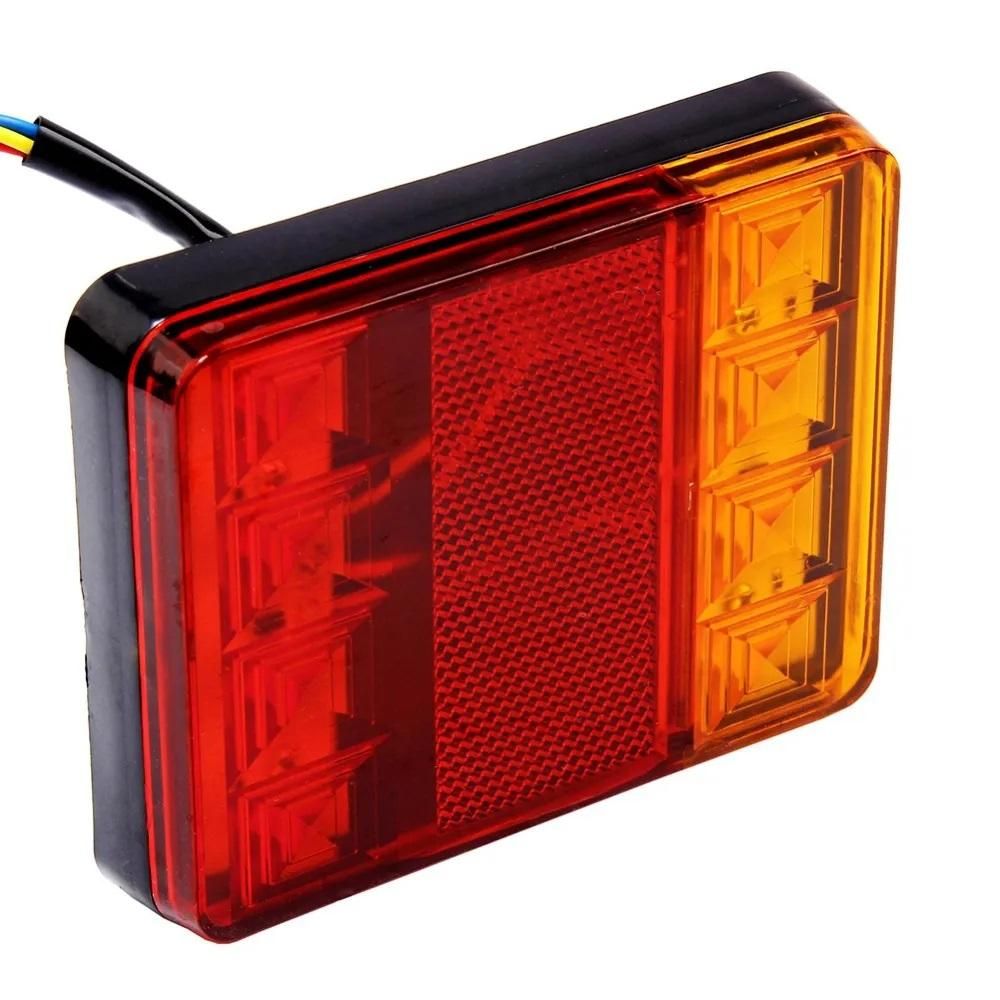 комплект led диодни стопове, стоп светлини, задни светлини 12v-24v ...