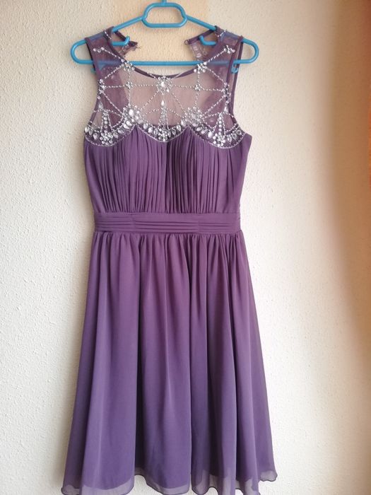 Rochie de ocazie mov Floyd by Smith